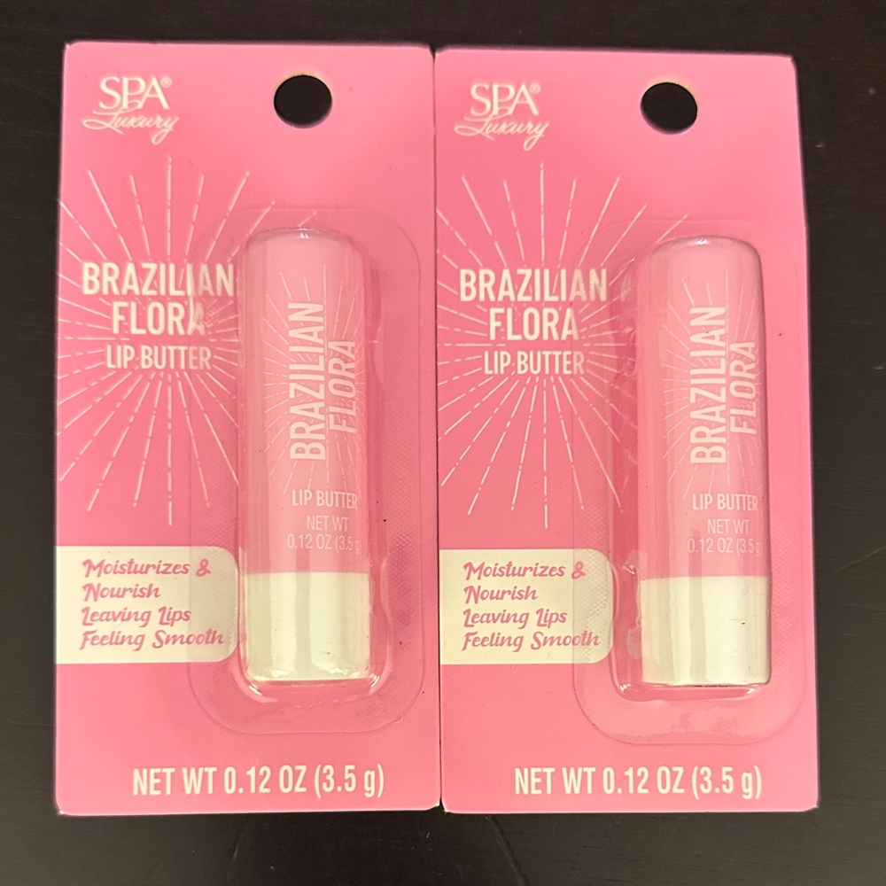 2 Spa Luxury Brazilian Flora Lip Butter